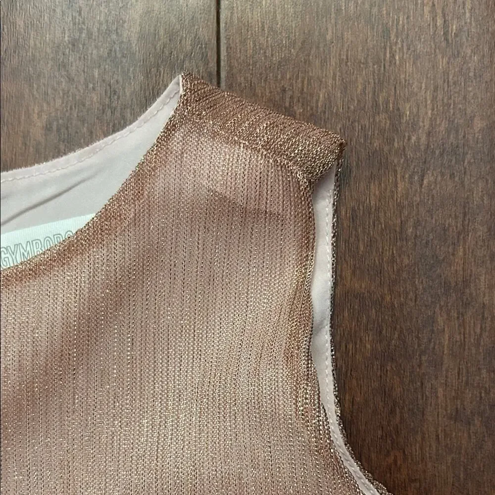 Gymboree Girl’s Shimmering Copper Special Occasion Party Dress, Size 18-24M